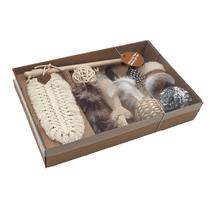 Pacote premium de 6 sortimentos Cat Toy Jumpaws com Catnip e Silvervine