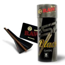 Pacote Prerolls RAW Classic e Black King Size + Cone Loader