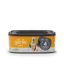Pacote Refil Jumbo para Sacos de Lixo Pet Genie com Controle de Odor - 6 Unidades