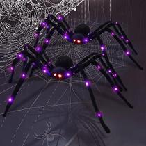 Pacote Scary de 1,5 m com 2 decorações de aranha de Hallowee