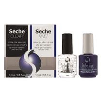 Pacote Seche Clear/SECHE VIVE Power Duo para cuidados com as unhas Pacote Seche Clear/SECHE VIVE Power Duo para cuidados com as unhas