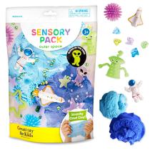 Pacote sensorial Creativity para crianças Outer Space Toddler 3-4+