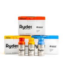 Pacote Shot Discovery, pacote com 24 Ryde Energize, Focus & Relax