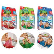 Pacote Slime Baff Zimpli Kids Vermelho Verde Azul Biodegradável