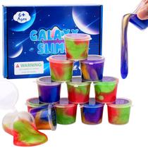 Pacote Slime Kit Cioaiwae Galaxy 12 para festa de Natal infantil Pacote Slime Kit Cioaiwae Galaxy 12 para festa de Natal infantil