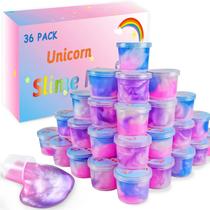 Pacote Slime Kit HOOLYUK Unicorn Galaxy 36 para crianças Pacote Slime Kit HOOLYUK Unicorn Galaxy 36 para crianças