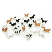 Pacote Sorted Goats ERTL 1/64th 25 para réplicas de modelos agrícolas Pacote Sorted Goats ERTL 1/64th 25 para réplicas de modelos agrícolas