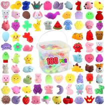 Pacote Squishy Toys Siwarm 180 para crianças de 4 a 8 a 12 anos com caixa de tesouro