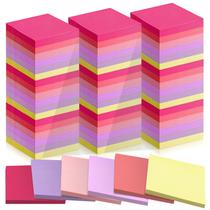 Pacote Sticky Notes Fainne 120 de 7,6 x 7,6 cm Vivid Color Office School