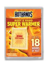 Pacote térmico HotHands Body & Hand Super Aquecedor (pacote com 20)