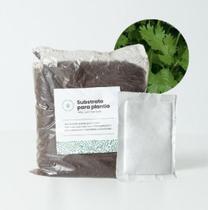 Pacote Terra 350g + Sache Germinação Nutrientes Hort.