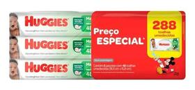 Pacote Toalhas Umedecidas Huggies Leve 6 Pague 5 288 Unids