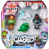 Pacote Toy Bakugan The Best of Cubbo com Magician & Cowboy Cubbo