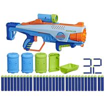 Pacote Toy Foam Blaster Nerf Elite Junior Rookie com 32 dardos