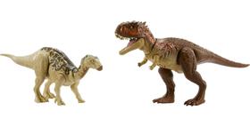 Pacote Toy Mattel Jurassic World Survival Instincts Roarin' Battle