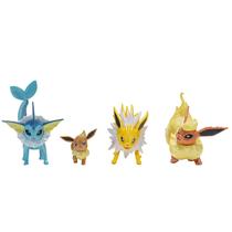 Pacote Toy Pokémon Select Eevee Evolution com figuras