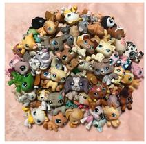 Pacote Toy YSLPS LPS Pet Shop com 3 bonecos e 6 acessórios