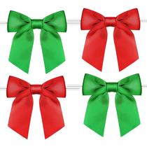 Pacote Twist Tie Bows Rainbow Pana 120 para decoração de Natal