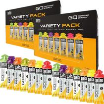 Pacote variado de 14 x 60 ml da Energy Gels SiS Science In Sport Running