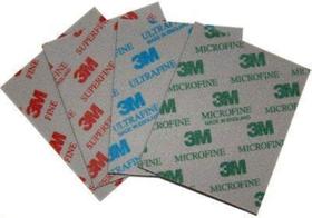 Pacote variado de esponja de lixar 3M F-210 (fina, superfina, ultrafina e microfina) Pacote variado de esponja de lixar 3M F-210 (fina, superfina, ultrafina e microfina)
