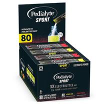 Pacote Variado de Pó de Eletrólitos Pedialyte Sport 80 unidades Pacote Variado de Pó de Eletrólitos Pedialyte Sport 80 unidades