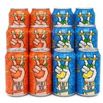 Pacote Variado Peace Tea 12x355 ml Limão e Pêssego Pacote Variado Peace Tea 12x355 ml Limão e Pêssego