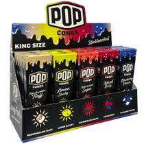 Pacote Variado Pop Cones 2.0 King Size Sem Branquear 25 Pacotes Pacote Variado Pop Cones 2.0 King Size Sem Branquear 25 Pacotes