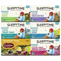 Pacote variado Tea Celestial Seasonings Sleepytime, 120 sacos
