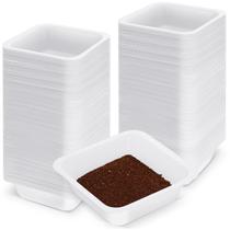 Pacote Weigh Boats Sherr 250, 330 ml, plástico branco antiestático Pacote Weigh Boats Sherr 250, 330 ml, plástico branco antiestático