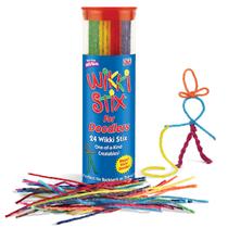 Pacote Wikki Stix para Doodlers com 24 cores neon e primárias Pacote Wikki Stix para Doodlers com 24 cores neon e primárias