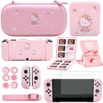 Pacote YOOWA Pink 12 em 1 para Nintendo Switch OLED