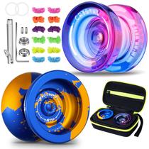 Pacote Yoyo MAGICYOYO Pro com 2 unidades (N11 e K2) conversíveis para crianças e adultos Pacote Yoyo MAGICYOYO Pro com 2 unidades (N11 e K2) conversíveis para crianças e adultos