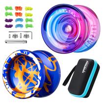 Pacote Yoyo MAGICYOYO V3 e K2 de metal e plástico para crianças e adultos Pacote Yoyo MAGICYOYO V3 e K2 de metal e plástico para crianças e adultos