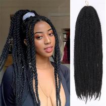Pacotes Afro Kinky Afro Kinky de 24 polegadas Marley Hair Crochet Braids ZRQ Pacotes Afro Kinky Afro Kinky de 24 polegadas Marley Hair Crochet Braids ZRQ