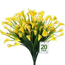 Pacotes artificiais de flores de lírio de calla TURNMEON (500 cabeças) Pacotes artificiais de flores de lírio de calla TURNMEON (500 cabeças)