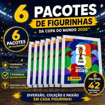 Pacotes Copa Do Mundo 2026 Panini Oficial Produto Original Colecionável