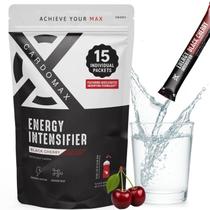 Pacotes de 15 palitos para pré-treino CardoMax Liquid Black Cherry Flavor