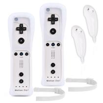 Pacotes de 2 controladores Wii Motion Plus com Nunchucks para Wii/Wii U