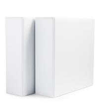 Pacotes de 3 anéis Amazon Basics, 3 polegadas, pacote com 2, brancos Pacotes de 3 anéis Amazon Basics, 3 polegadas, pacote com 2, brancos