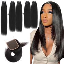 Pacotes de cabelo Art Show Hair Brazilian Straight Virgin 10A