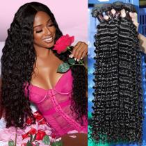Pacotes de cabelo Beaufox Water Wave 100% Human Hair 20 22 24