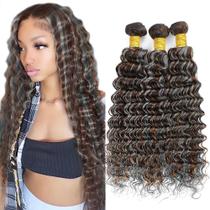 Pacotes de cabelo Biottihair Highlight Human Hair Ombre Grey Pacotes de cabelo Biottihair Highlight Human Hair Ombre Grey