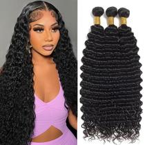 Pacotes de cabelo Cenglou Deep Wave 30 35 40 cm 100% brasileiros