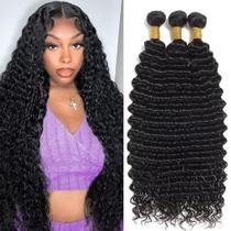 Pacotes de cabelo Cenglou Deep Wave 60 65 70cm 100% brasileiros