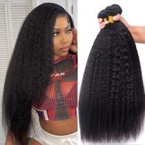 Pacotes de cabelo Cenglou Kinky Straight 40 45 50cm 100% brasileiros