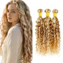Pacotes de cabelo CnumGunm Highlight P30/613 Water Wave 3x26