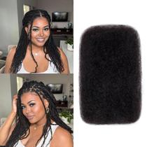 Pacotes de cabelo construídos em cabelo humano Afro Kinky Bulk 22 cm e 50 g/pacote