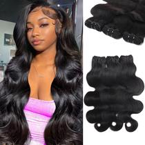 Pacotes de cabelo DEWELLY Body Wave 30 35 40cm 100% brasileiros