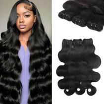 Pacotes de cabelo DEWELLY Brazilian Human Hair Body Wave 45cm x3