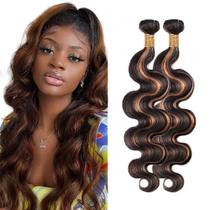 Pacotes de cabelo DiexRlamx P1B/30 Body Wave Brown 22